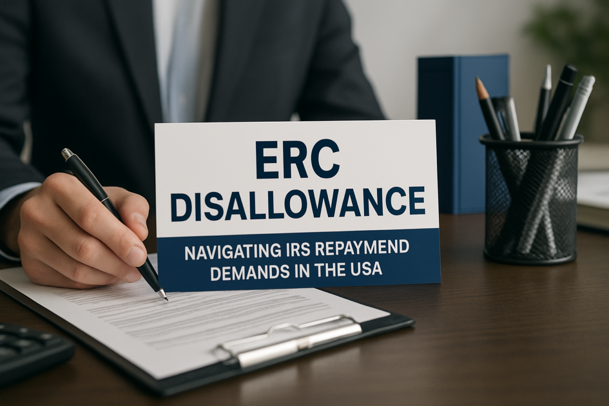 ERC Disallowance: What to Do When the IRS Demands Repayment