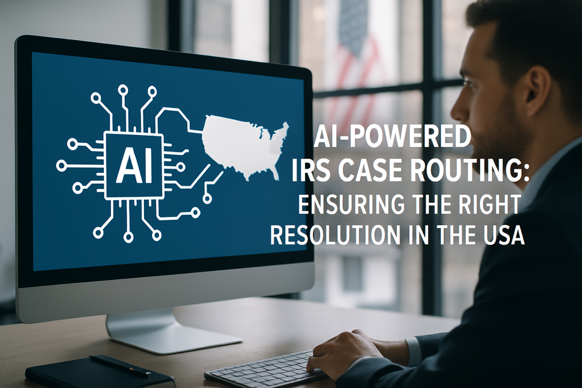 How AI Can Route an IRS Case to the Right Resolution Path