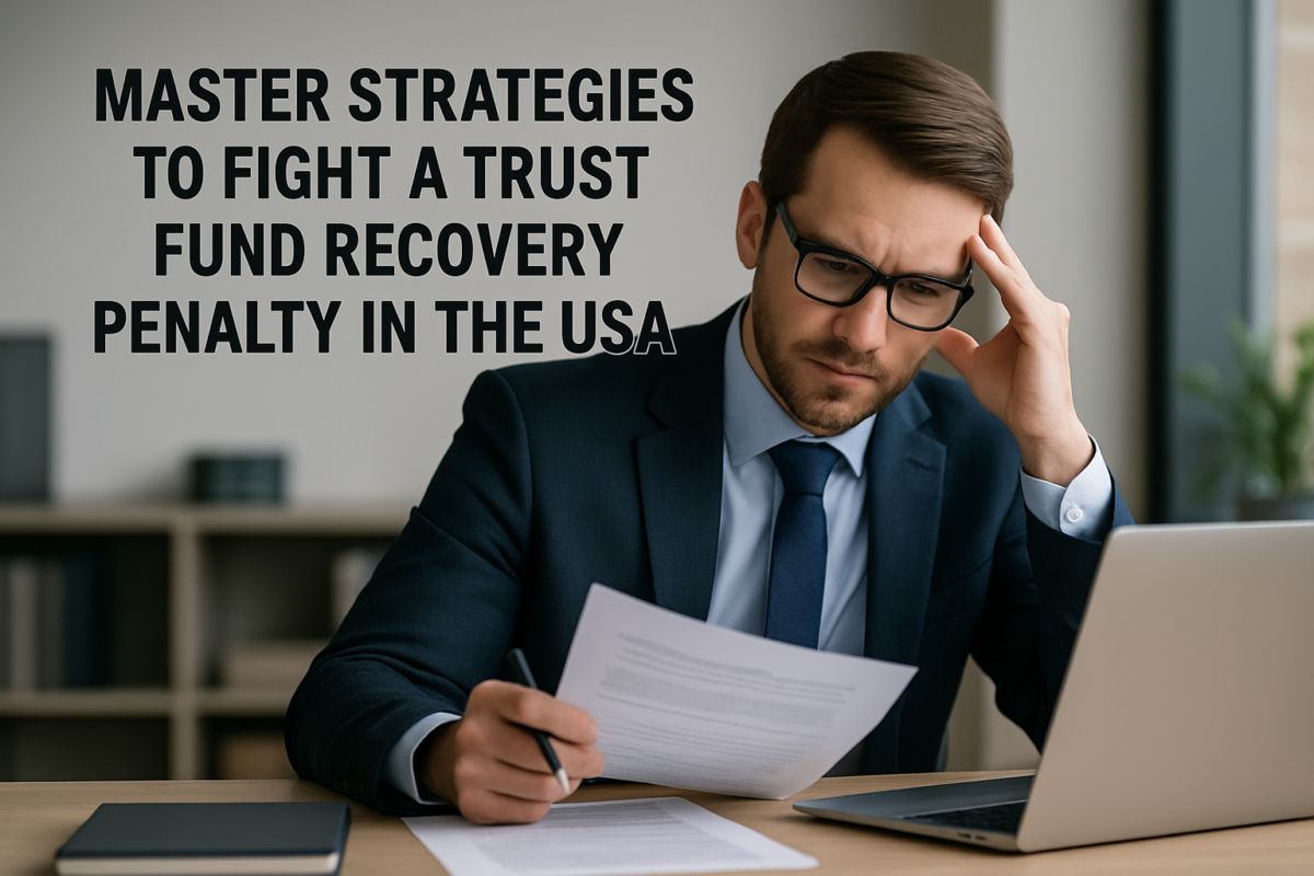 How to Defend Against a Trust Fund Recovery Penalty
