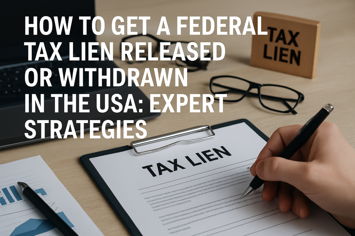 How to Get a Federal Tax Lien Released or Withdrawn