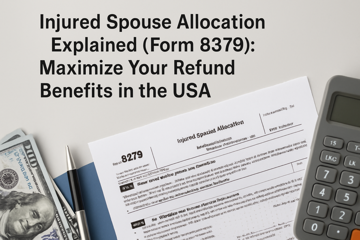 Injured Spouse Allocation Explained (Form 8379)