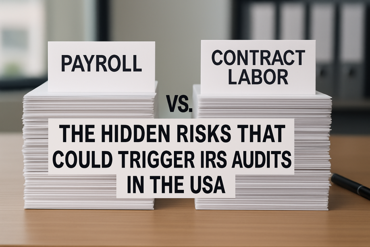 Payroll vs Contract Labor: How Worker Misclassification Triggers Audits