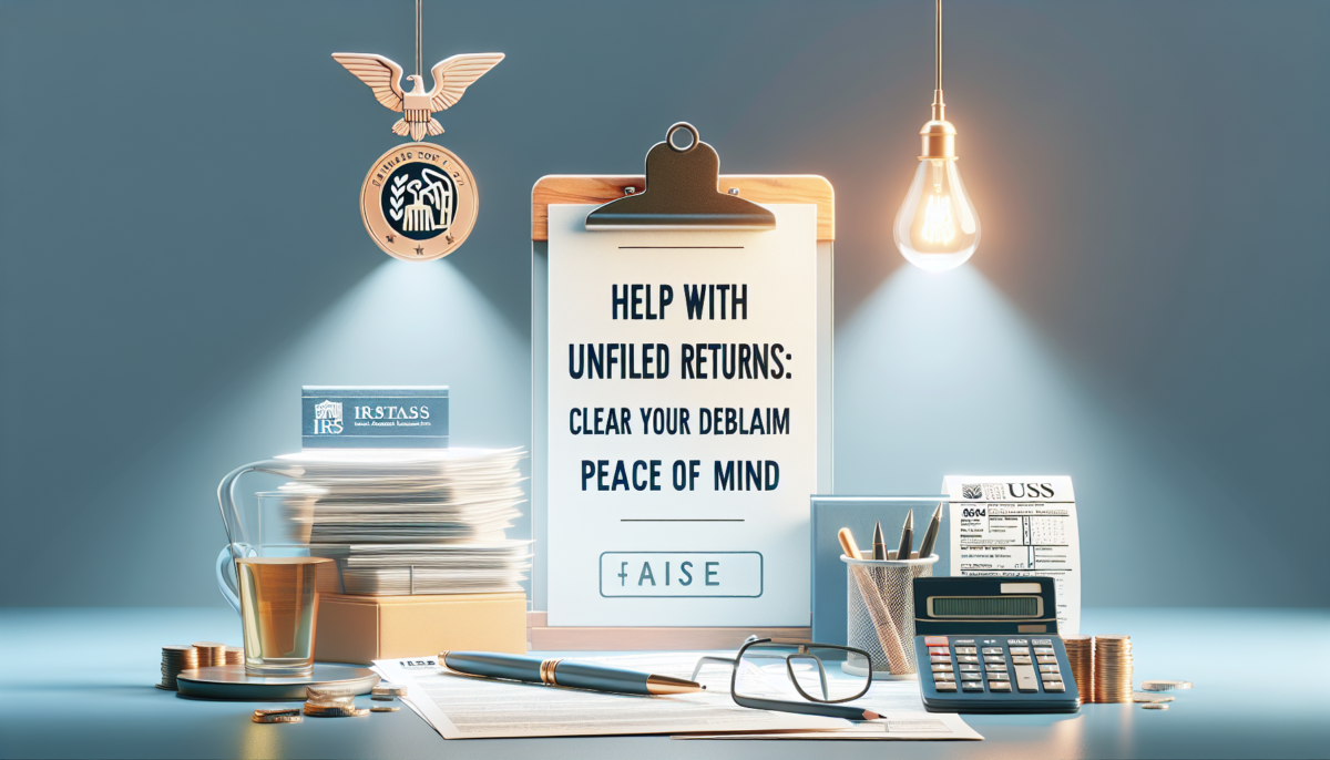 help with unfiled tax returns